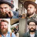 Vilniuje – tradicinė barzdočių šventė: vyrai demonstravo išradingumą