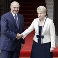 D.Grybauskaitė priėmė Baltarusijos prezidentą A.Lukašenką
