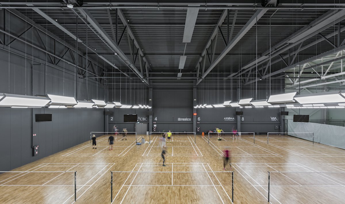 Badmintonas DELFI sporto centre