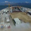 Kinija baigė statyti ilgiausią pasaulyje tiltą jūroje
