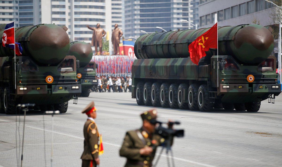 Šiaurės Korėjos tarpžemyninė balistinė raketa