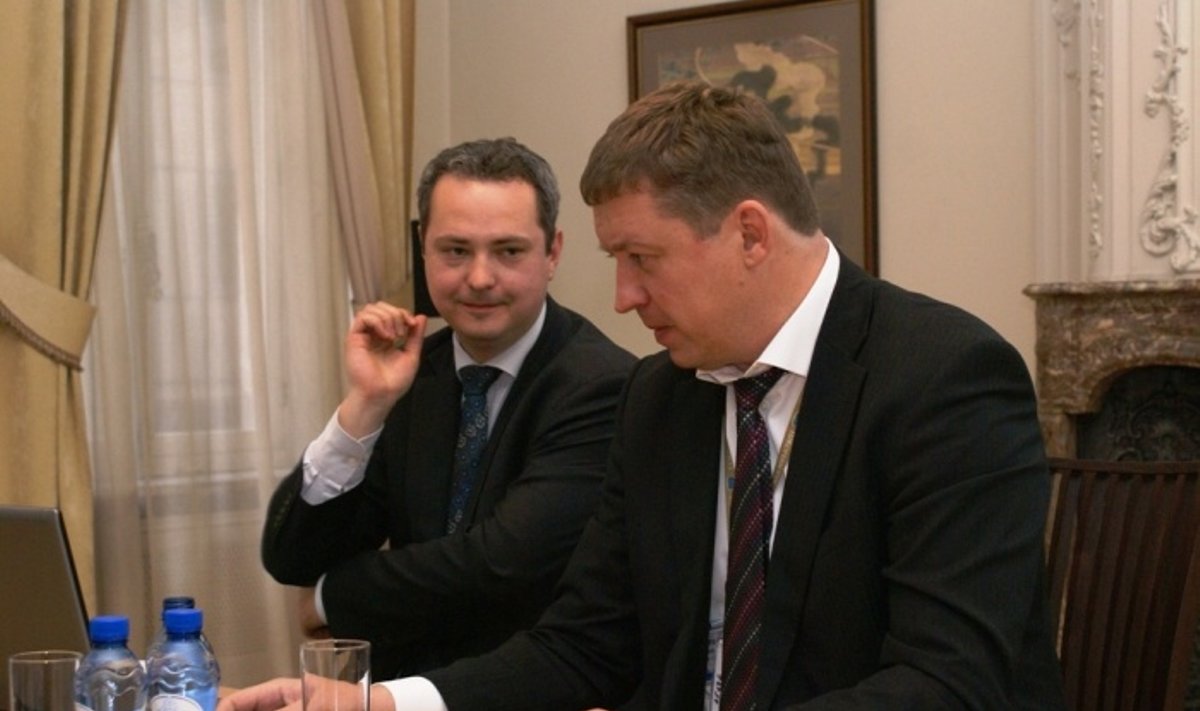 Julius Pranevičius ir Raimundas Karoblis