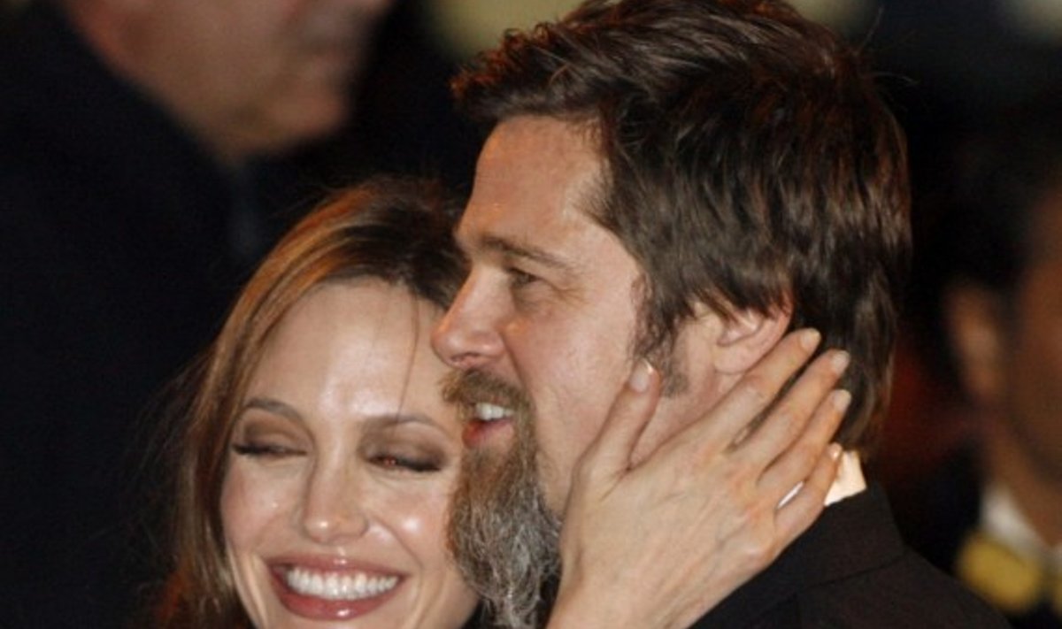 Bradas Pittas ir Angelina Jolie