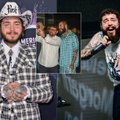 Reperio Post Malone išvaizdos pokyčiai glumina gerbėjus: numetęs 27 kilogramus tapo sunkiai atpažįstamas