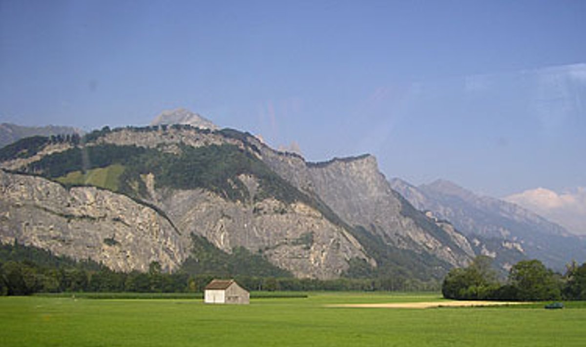 Lichtenšteino kalnai. Natalijos ir Giedriaus nuotr.
