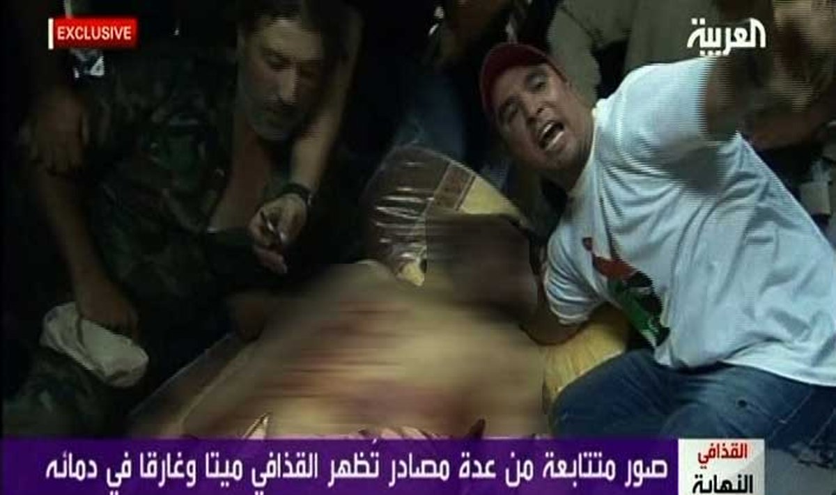 Muammaro Gaddafi kūnas