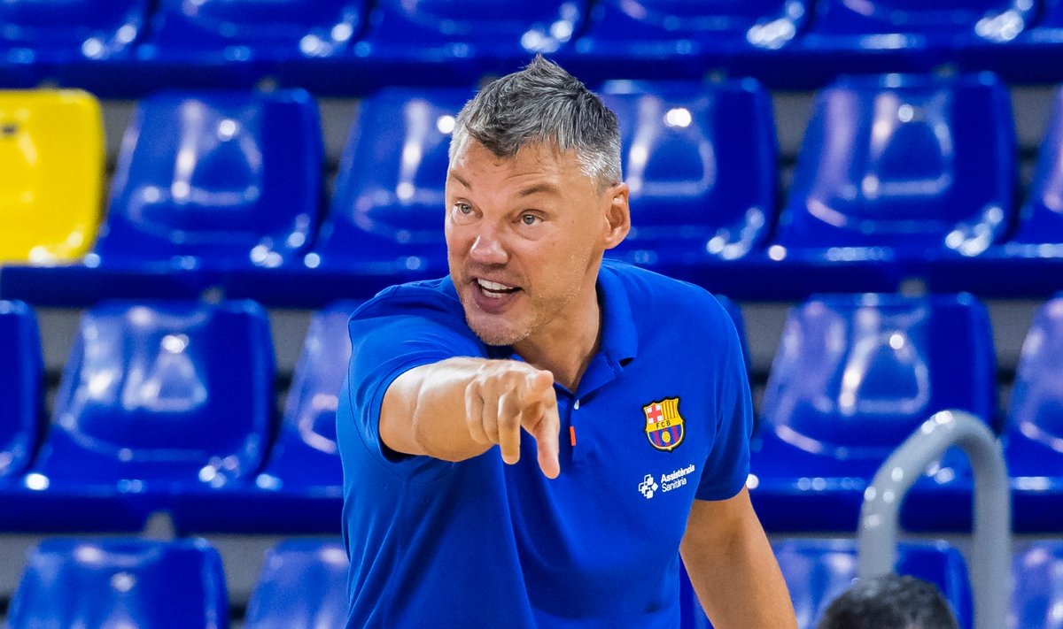 Šarūnas Jasikevičius / Foto: "Barca Basket" Twitter