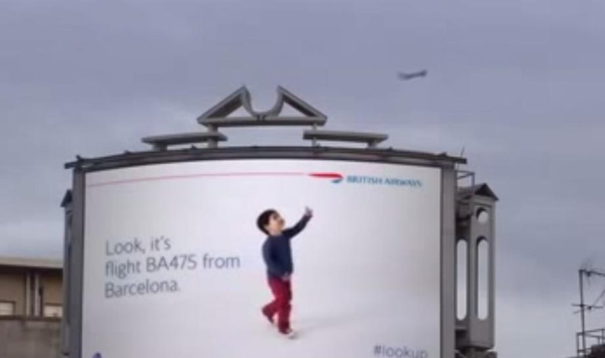 "British Airways" reklama