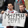 „Aston Villa“ komanda atleido vyriausiąjį trenerį A.McLeishą