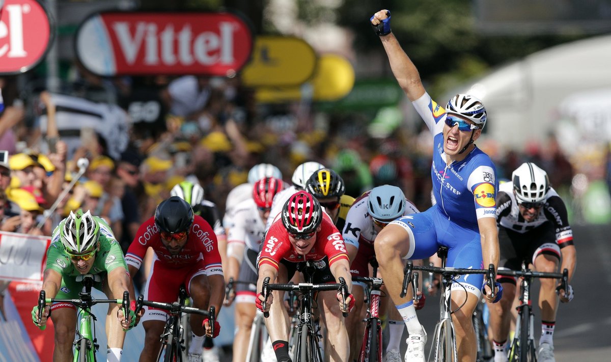 Šeštojo "Tour de France" etapo prizininkai
