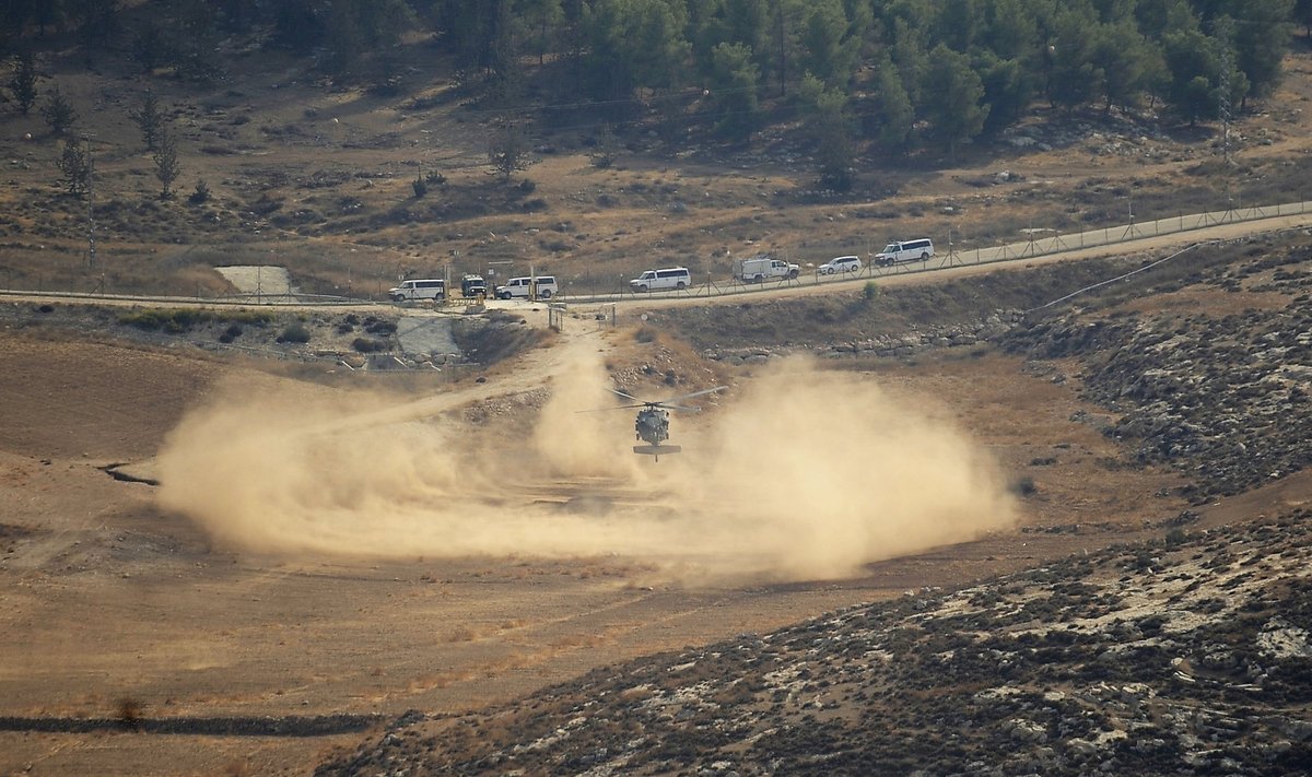 Izraelis numušė nepilotuojamą lėktuvą - ieškoma jo liekanų
