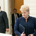 Президент Грибаускайте во вторник посетит парламент