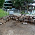 В Вильнюсе археологи нашли гроб с позолоченной саблей царского офицера