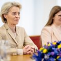 Lietuvoje lankosi EK pirmininkė Ursula von der Leyen