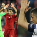 Liūdnas Lewandowskio jubiliejus – rezultatyvioje dvikovoje Portugalijos rinktinė palaužė lenkus
