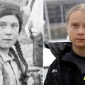 Rado 120 metų senumo nuotrauką ir neapsiprendžia: Greta Thunberg yra antrininkė arba keliautoja laiku