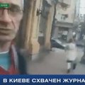 Ukrainos saugumo tarnyba apklausė Kijeve sulaikytą Rusijos NTV žurnalistą
