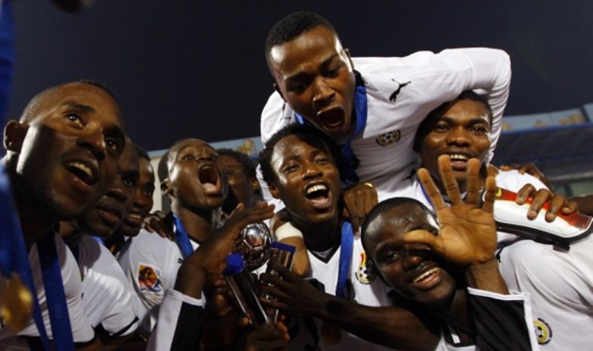 Ganos rinktinė - pasaulio jaunimo U-20 futbolo čempionato nugalėtoja