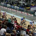Atvirajame Lietuvos dviračių treko čempionate Panevėžyje išdalinti pirmieji medalių komplektai