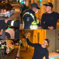 Naktinis reidas Vilniuje: sustabdyto BMW savininkas kelti chaoso gatvėje atėjo iš baro
