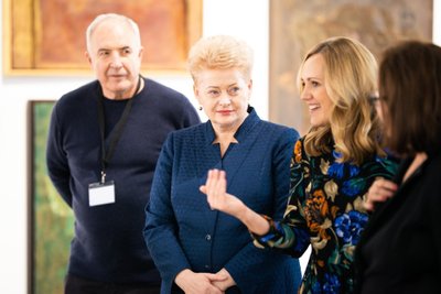 Viktoras Butkus, Dalia Grybauskaitė ir Milda Ivanauskienė
