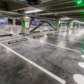 „Megos“ statybos artėja prie pabaigos – atidaryta daugiaaukštė parkavimo aikštelė