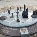 Šiauliuose sugadintas miesto simbolio – „Šaulio” skulptūros maketas