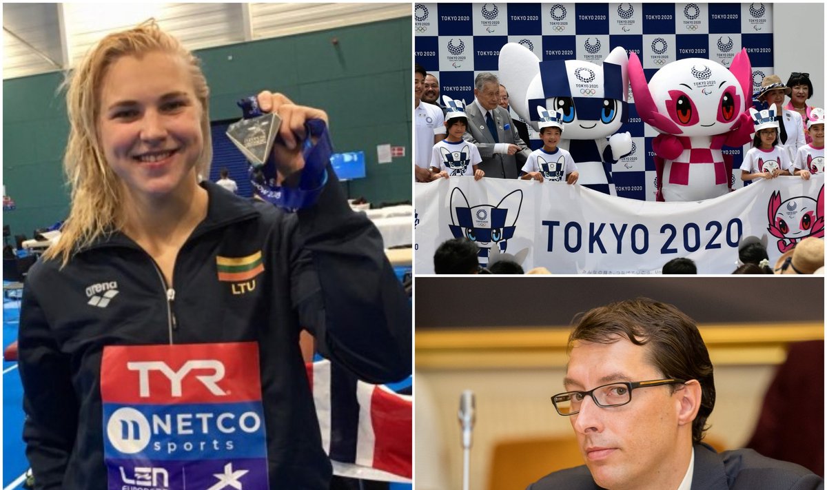 Emilis Vaitkaitis nuogąstauja dėl Rūtos Meilutytės galimybių pasirodyti Tokijo olimpinėse žaidynėse