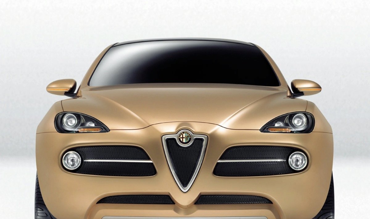  2010 m. "Alfa Romeo Kamal" koncepcinis modelis 