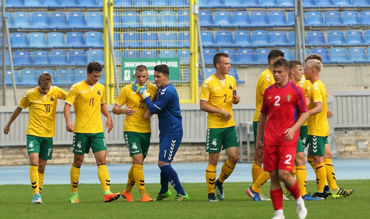 Lietuvos U-19 (devyniolikmečių) futbolo rinktinė / FOTO: granatkin.com 