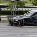 Kaune – keista „Audi“ ir „Fiat“ avarija