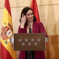 Madrido regiono vadovė atsistatydino ir sušaukė pirmalaikius rinkimus
