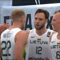 Ir Izraeliui dramatiškai nusileidusi 3x3 Lietuvos rinktinė – pasaulio čempionato atkrintamosiose