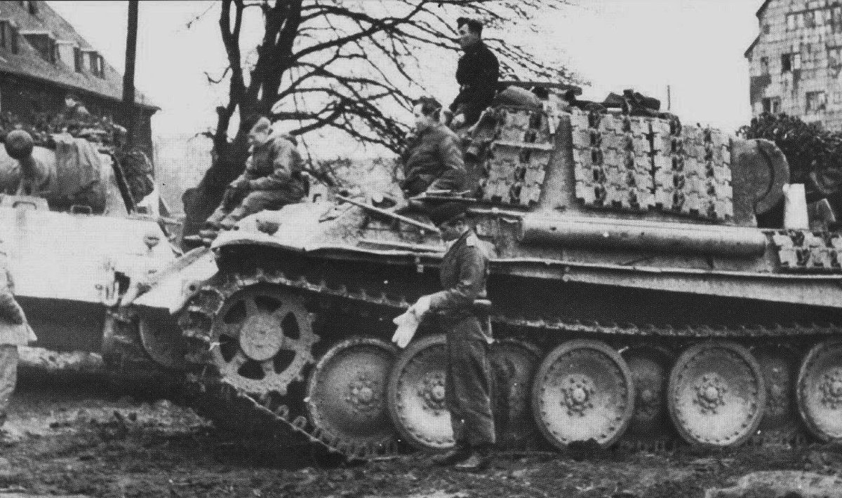 Divizijos „Großdeutschland“ tankai „Pantera“ Mėmelyje (Klaipėdoje)