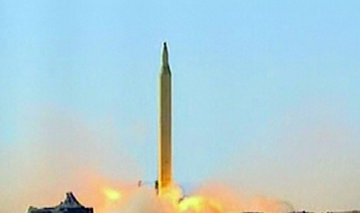 Iranas išbandė tolimojo nuotolio raketą