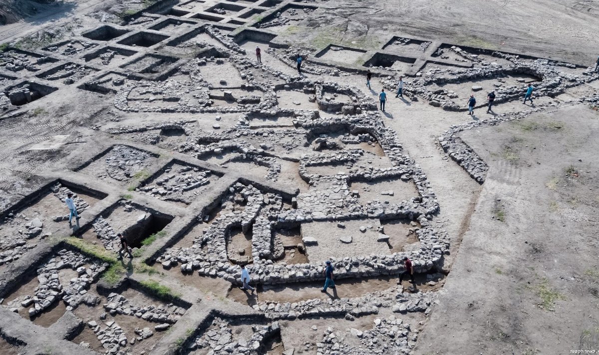 Izraelyje atkastas senovinis miestas