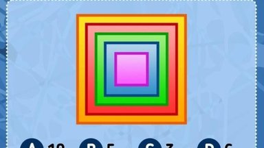 IQ testo galvosūkis: tik genijai pasakys, kiek kvadratų yra šiame paveikslėlyje