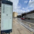 Naujovė viešojo transporto stotelėse – elektroninis popierius