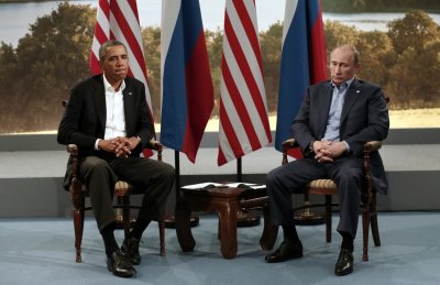 Vladimiro Putino ir Baracko Obamos susitikimas