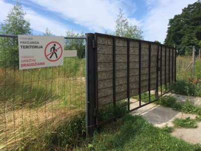 "Marriott" viešbučio statybų vieta