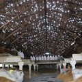 После бури в Литве: крыши элеваторов, как решето, на полях пострадали сотни коров