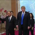 Donaldas Trumpas žada Šiaurės Korėjai „nuostabią“ ateitį