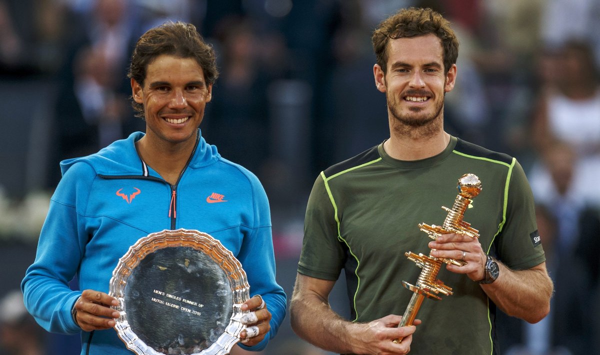 Rafaelis Nadalis ir Andy'is Murray