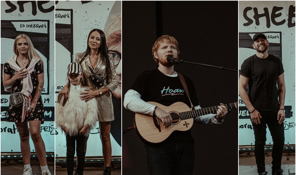 Naujo Edo Sheerano albumo pristatyme Rygoje – būrys Lietuvos įžymybių