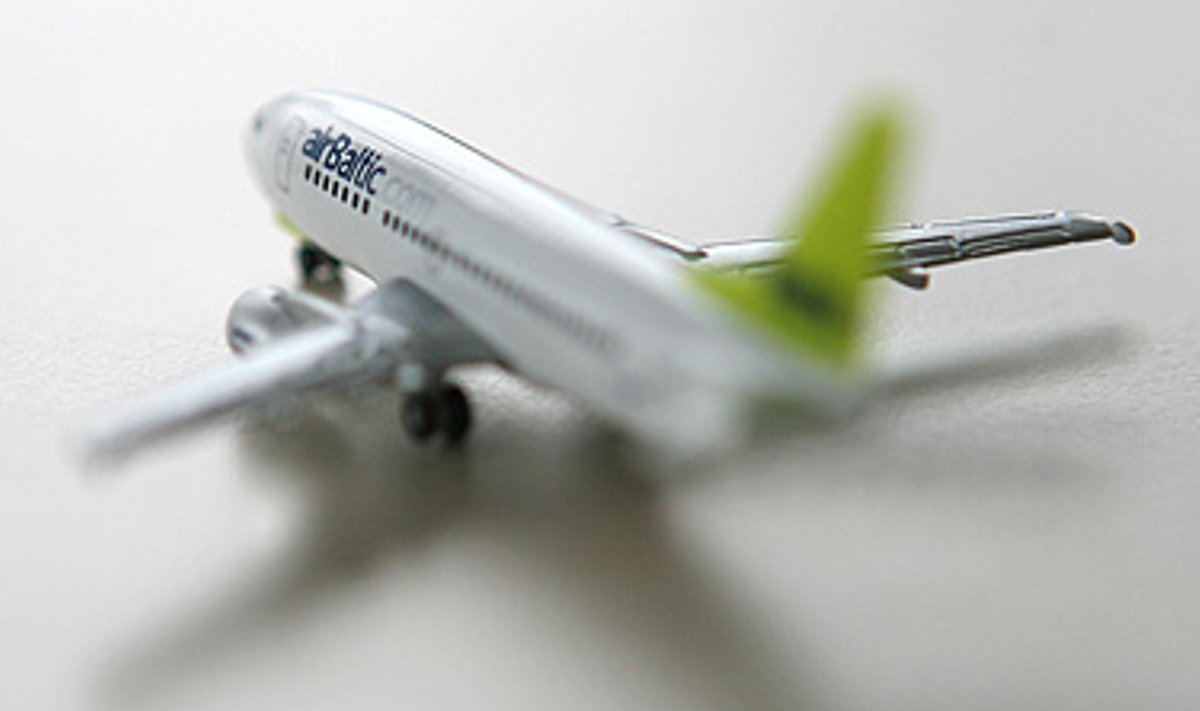 „airBaltic“ lėktuvo modelis