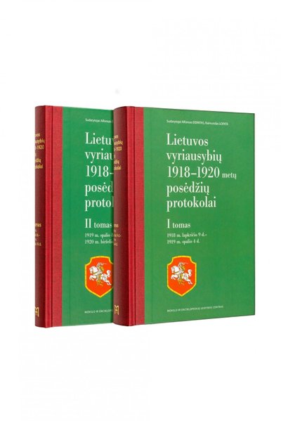 Lietuvos Vyriausybių 1918–1920 metų posėdžių protokolai