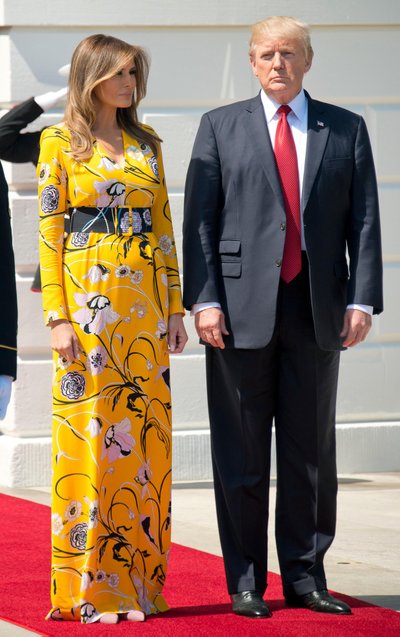 Melania Trump ir Donaldas Trumpas