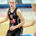 „Kibirkšties“ krepšininkės Baltijos moterų krepšinio lygoje sutriuškino Estijos klubą