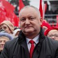 Moldovos prezidentas vėl laikinai nušalintas nuo pareigų