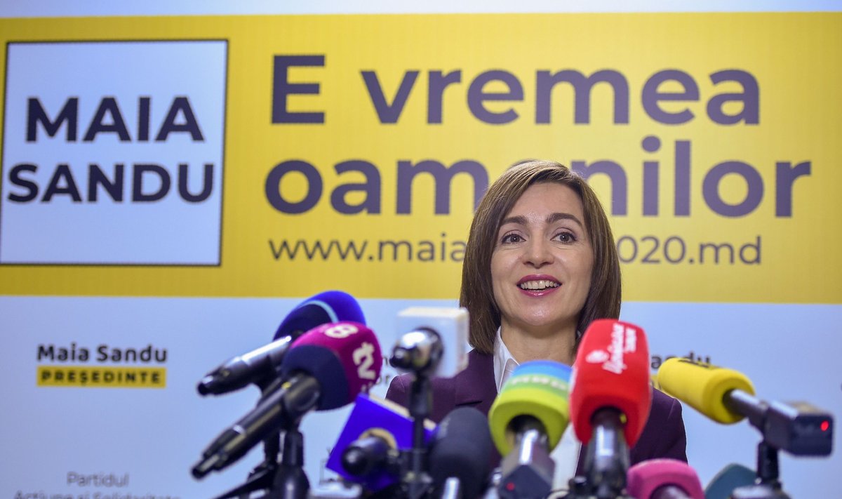 Maia Sandu, naujoji Moldovos prezidentė